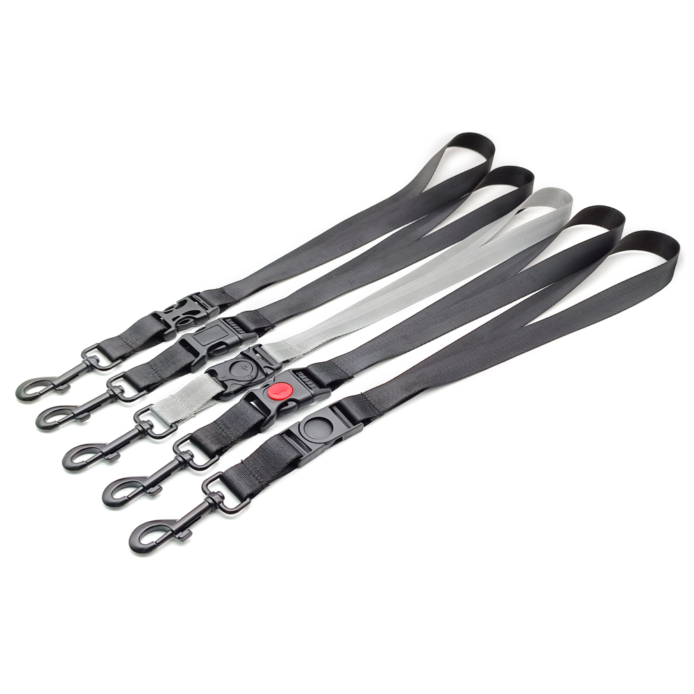 Cheap Belt Safety Buckle Lanyard Detachable Neck Strap Lanyard Keychain