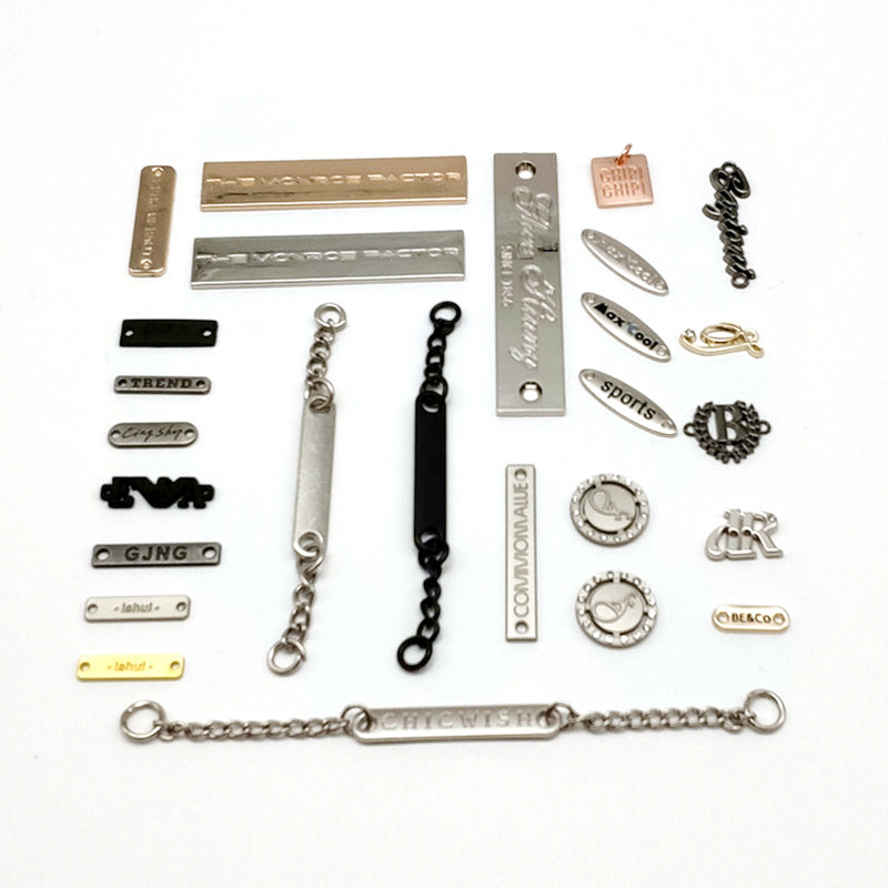 Metal Logo Plate For Bags